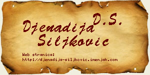 Đenadija Šiljković vizit kartica